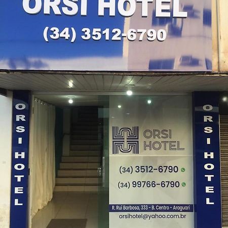 Orsi Hotel Арагуари Экстерьер фото