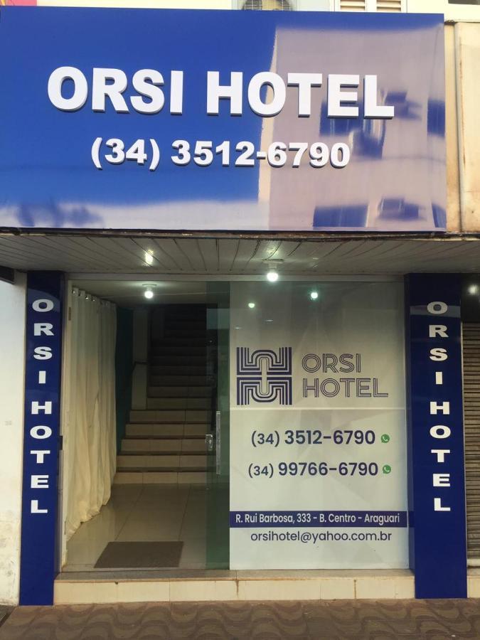 Orsi Hotel Арагуари Экстерьер фото